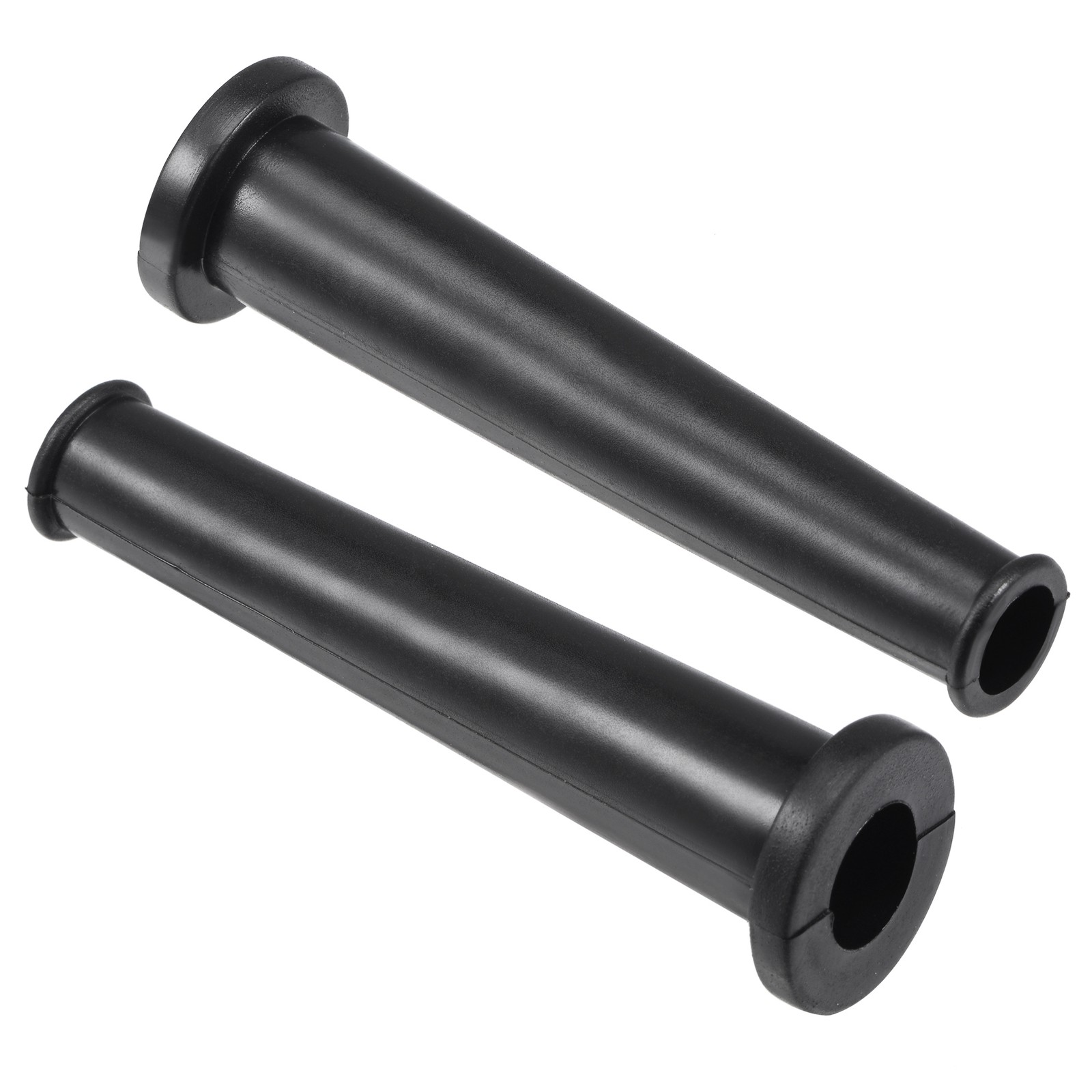 Cord Boot Protector Cable Sleeve Rubber 80mm Length Black 5 pack
