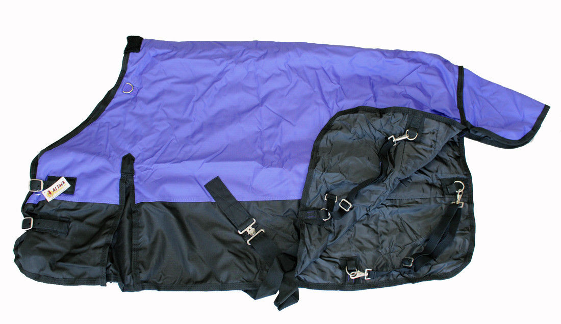 600D Waterproof Pony Turnout Blanket - Purple - 54