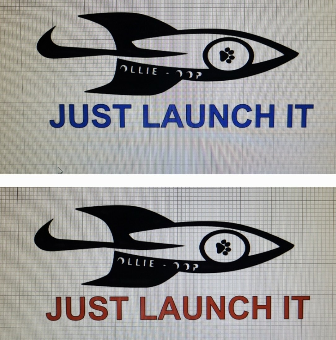 Goblin Space Shuttle Satellite Alpha V-2 model rocket decal custom rocket decals