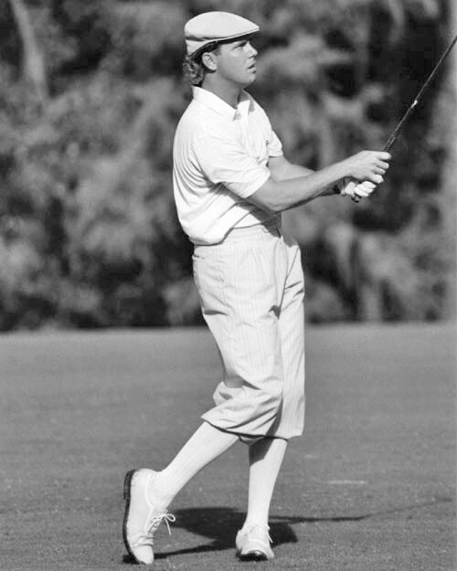 Golfing Legend PAYNE STEWART Glossy 8x10 Photo Print Golf Swing Poster