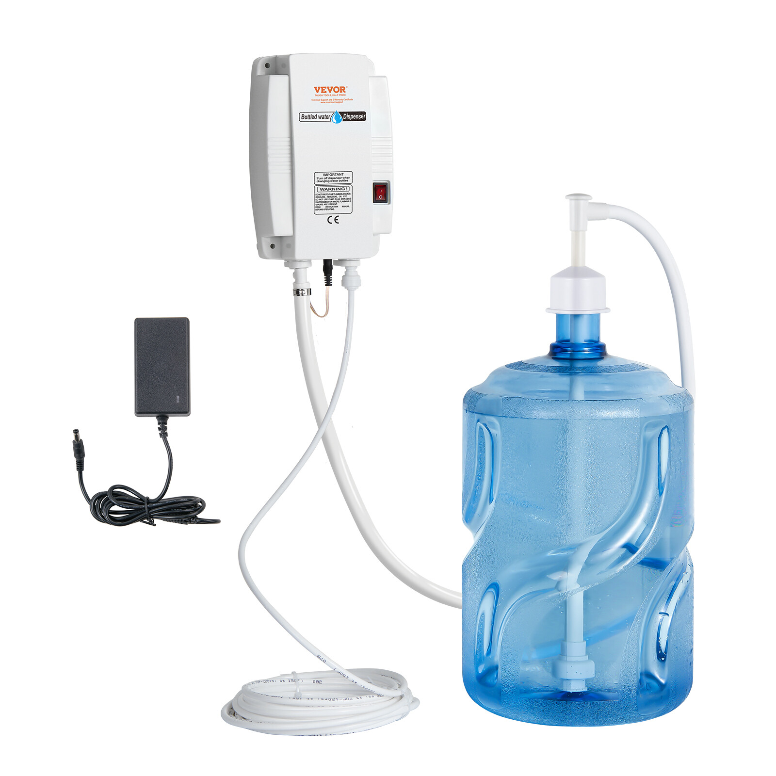 VEVOR AC Bottled Water Dispensing Pump System Replace Bunn Flojet 40PSI