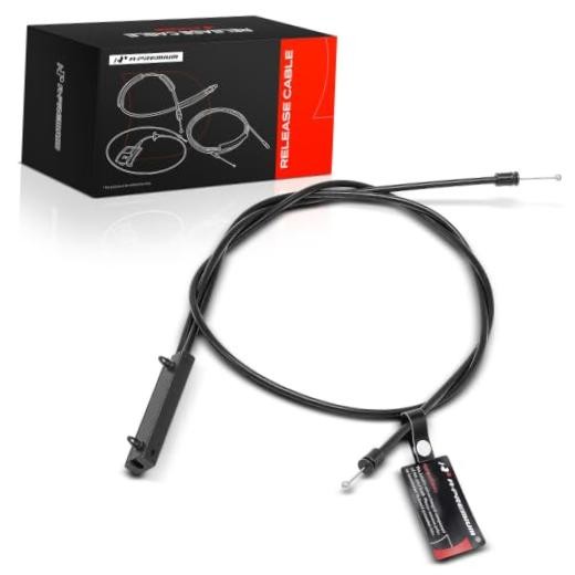 Front Hood Latch Release Cable without Handle Compatible with BMW