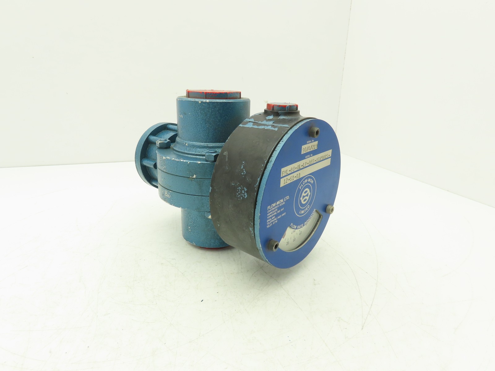 Flow-Mon Flow Meter 0-80LPM 1-1/2" NPT