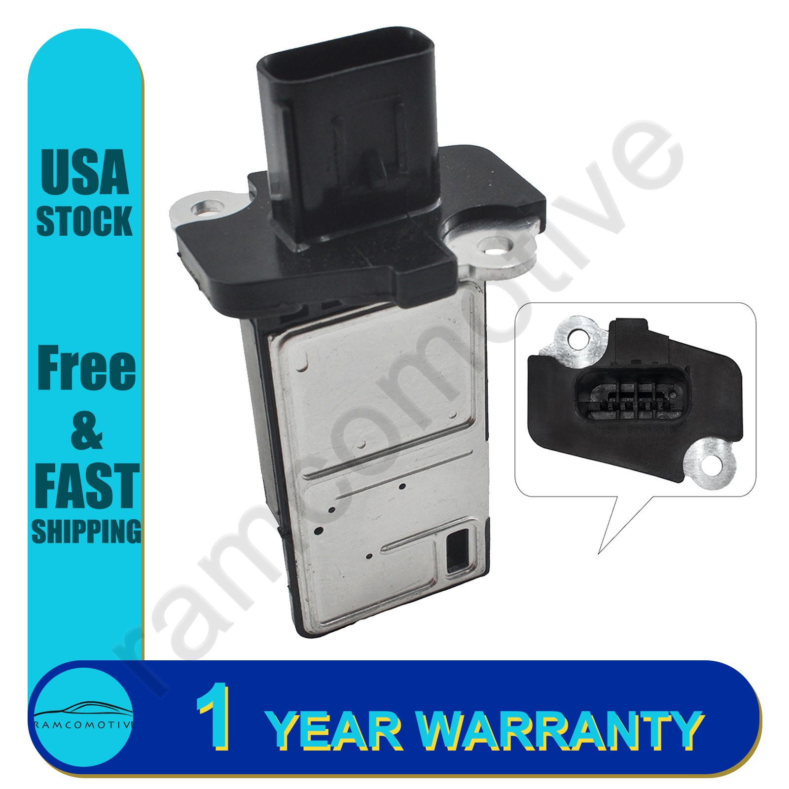 Mass Air Flow Sensor Meter MAF Fits 2011-2013 Ford Fiesta 1.6L L4 4515688