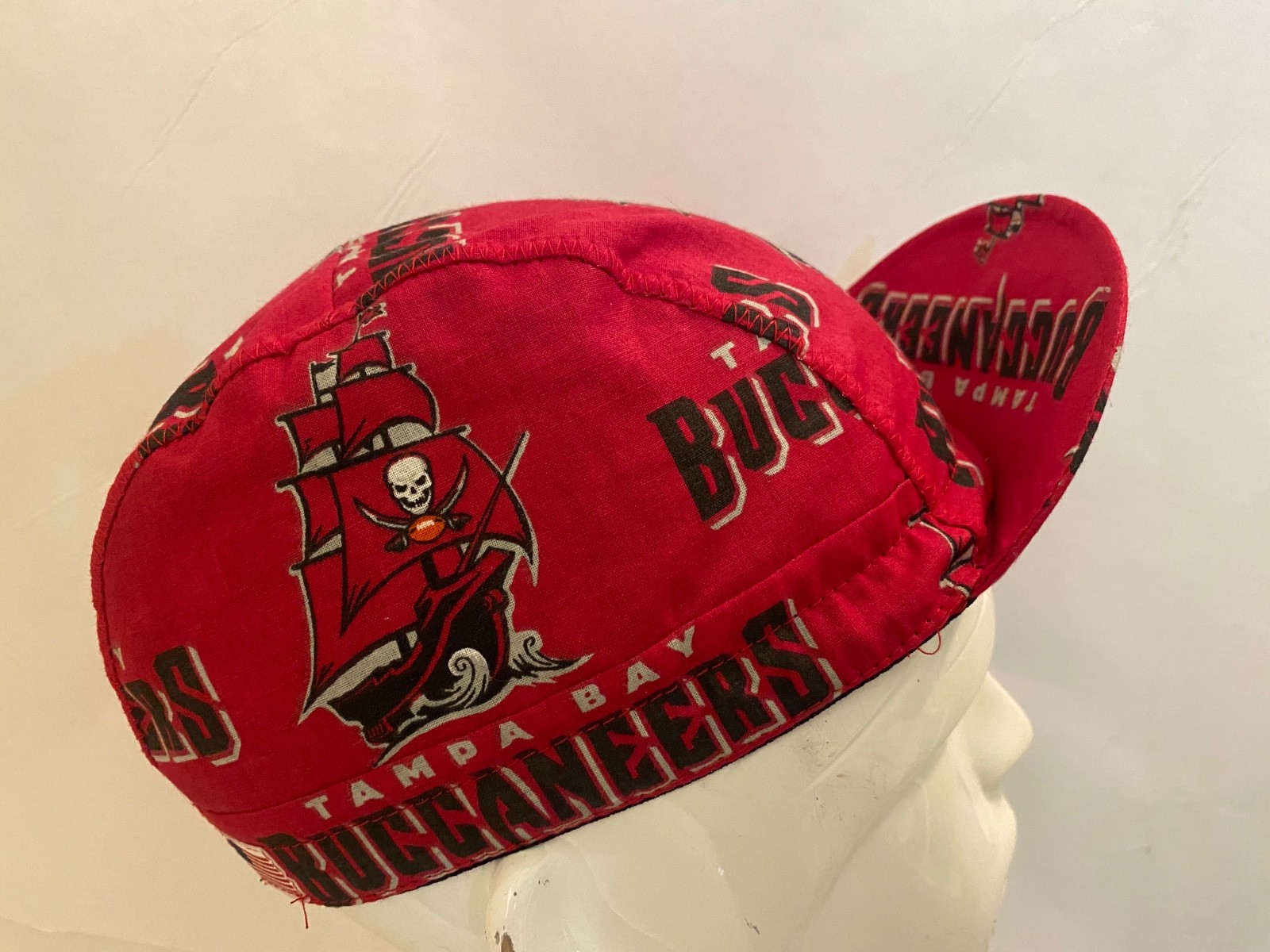 cycling cap Tampa Bay handmade in USA