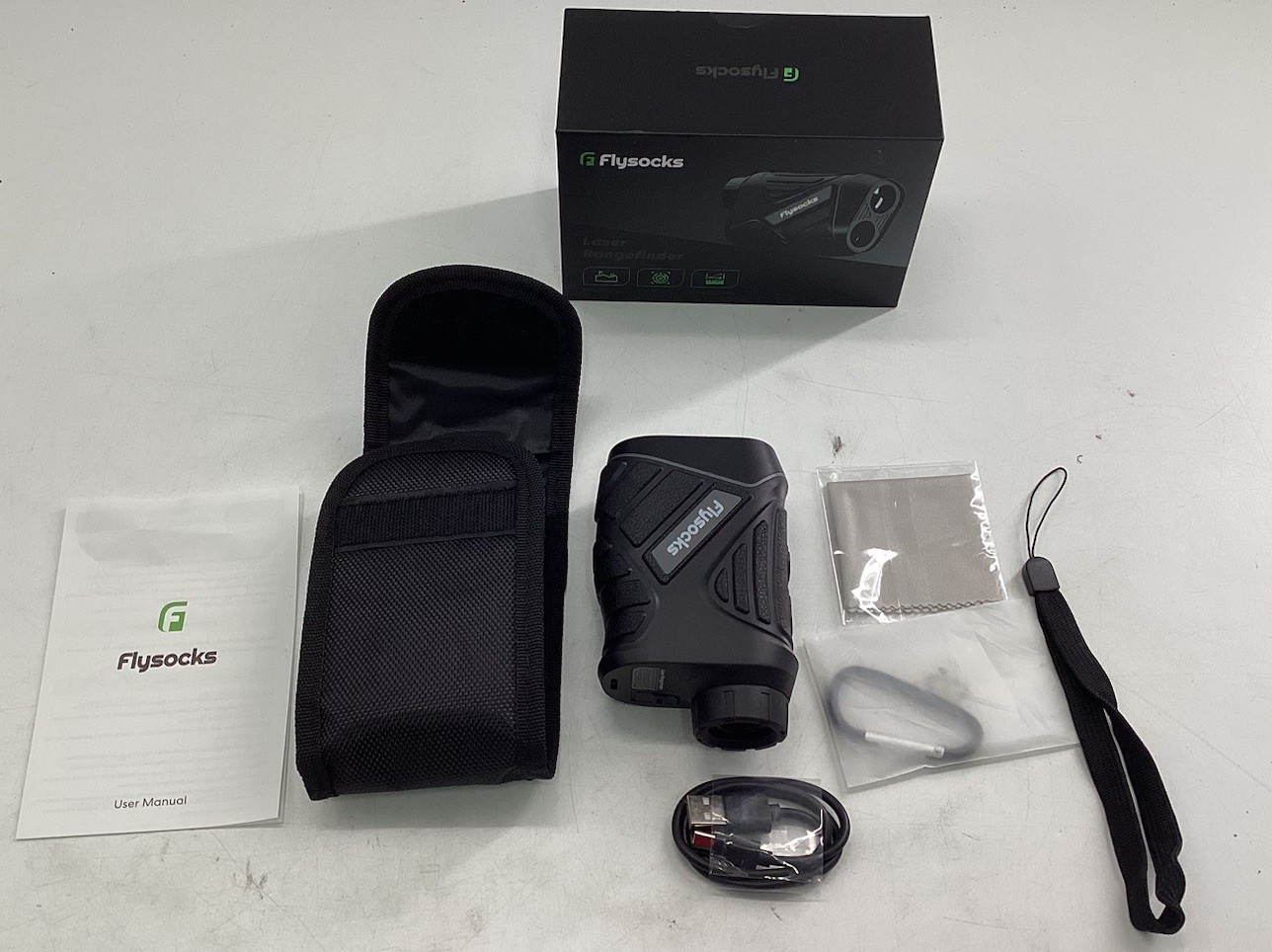 Flysocks Laser Rangefinder Golf Assistant