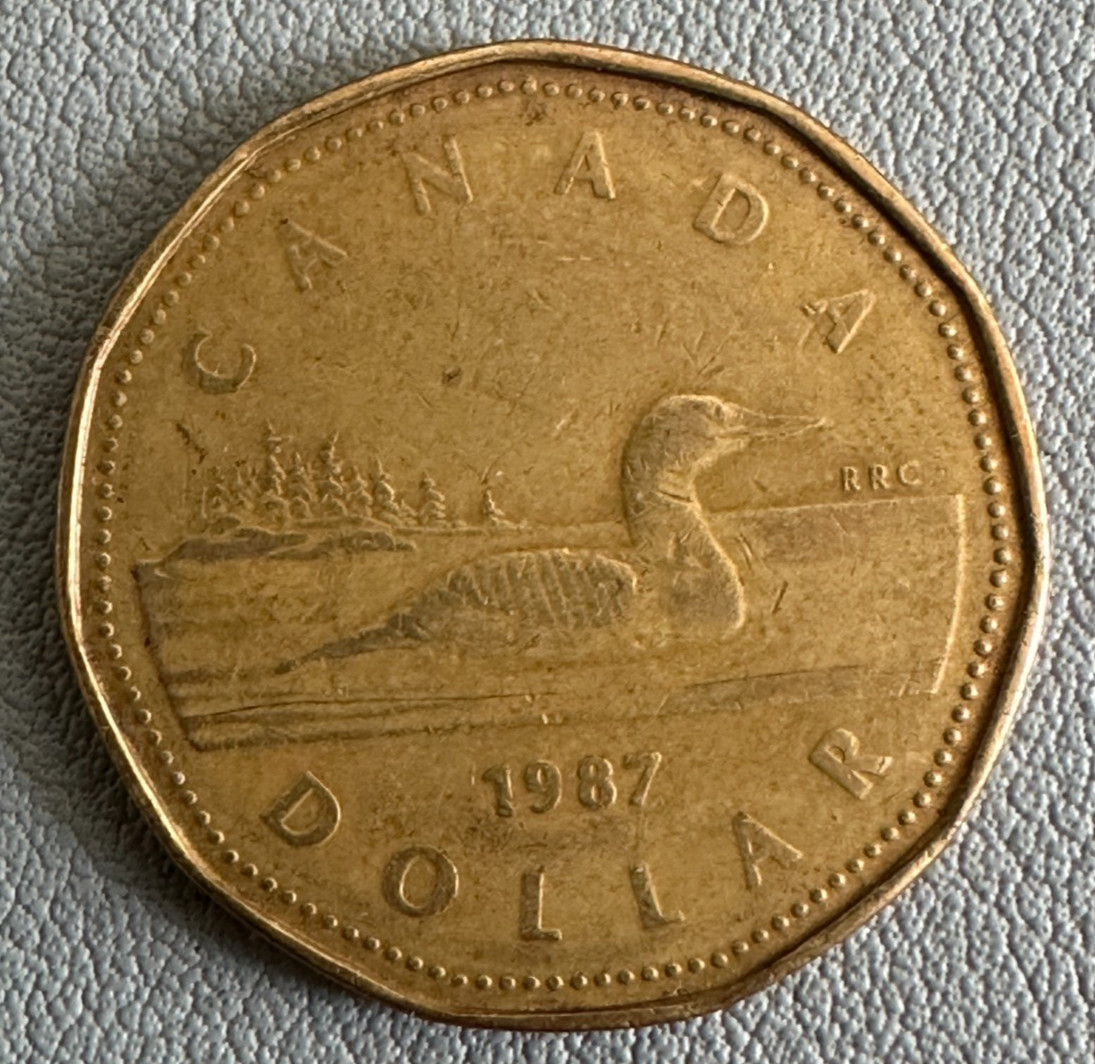 1987 - Canada - One Dollar Coin