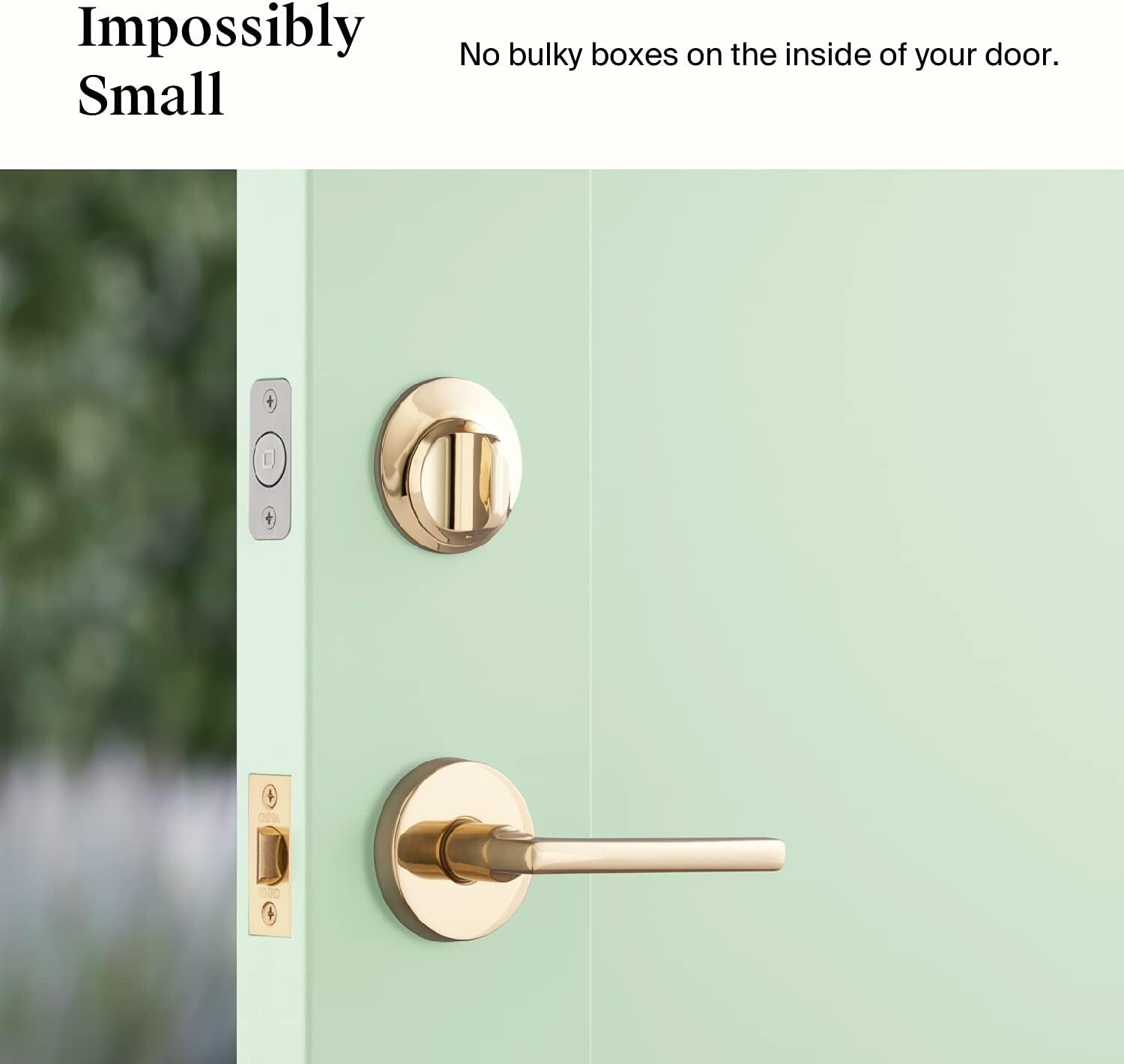Level Lock Smart Lock, Model C3 (SKU: C-E13U) - Polished Brass Finish - Secure,