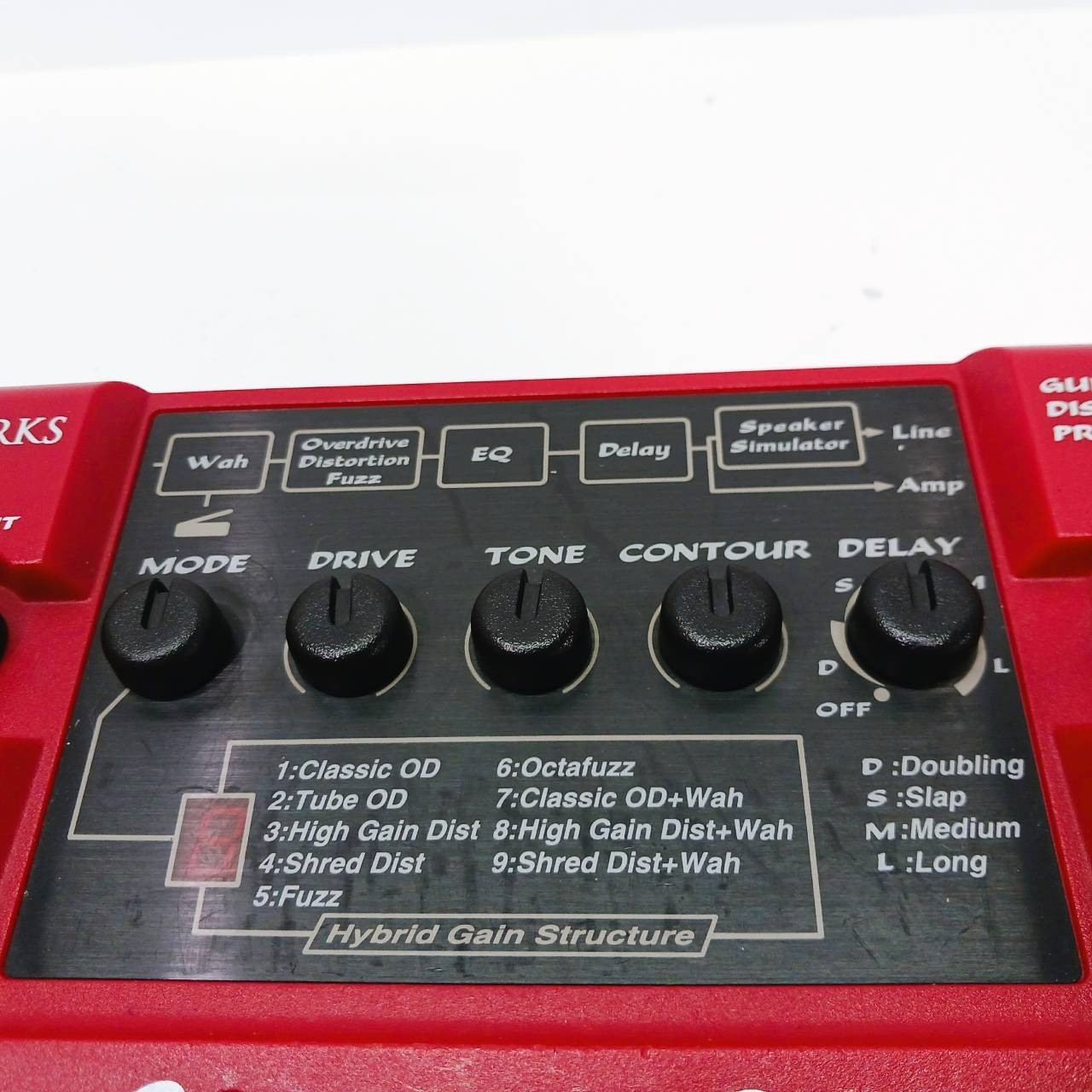 Korg ToneWorks G1 guitar effects distortion processor No Adapter Japan BE1722