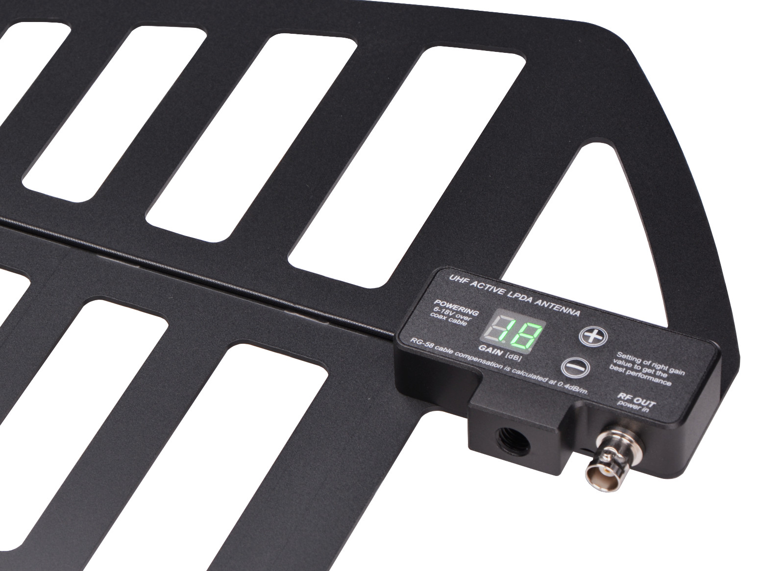 wireless microphone active receive antenna (Gain adjustable)