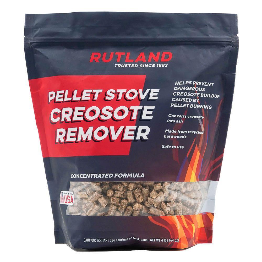 Pellet Stove Creosote Remover 4 lb Prevents Buildup for Wood Stoves Fireplaces