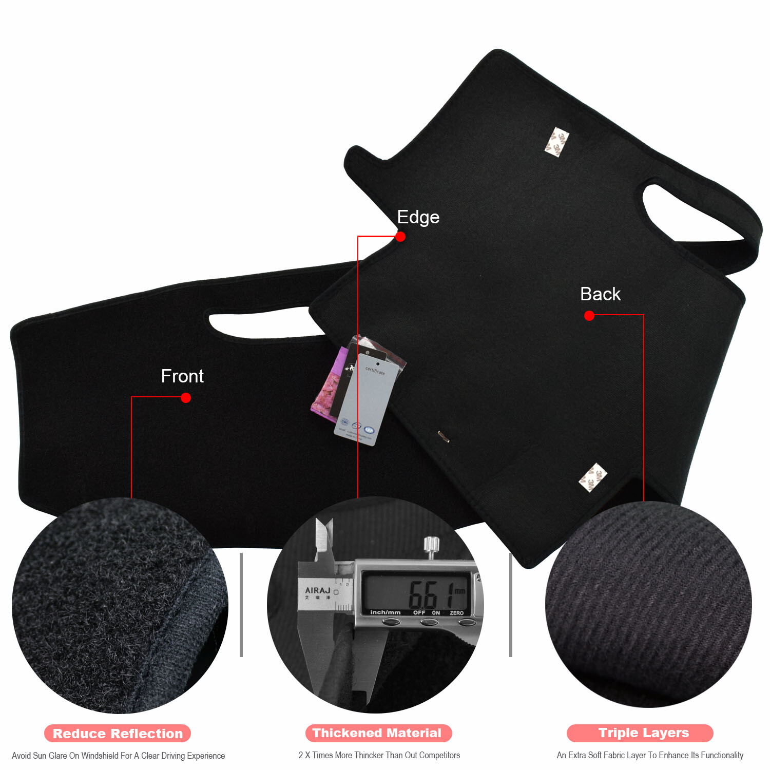 Dash Mat Dashmat Dashboard Dash Board Cover For Toyota 4Runner 2003 - 2009