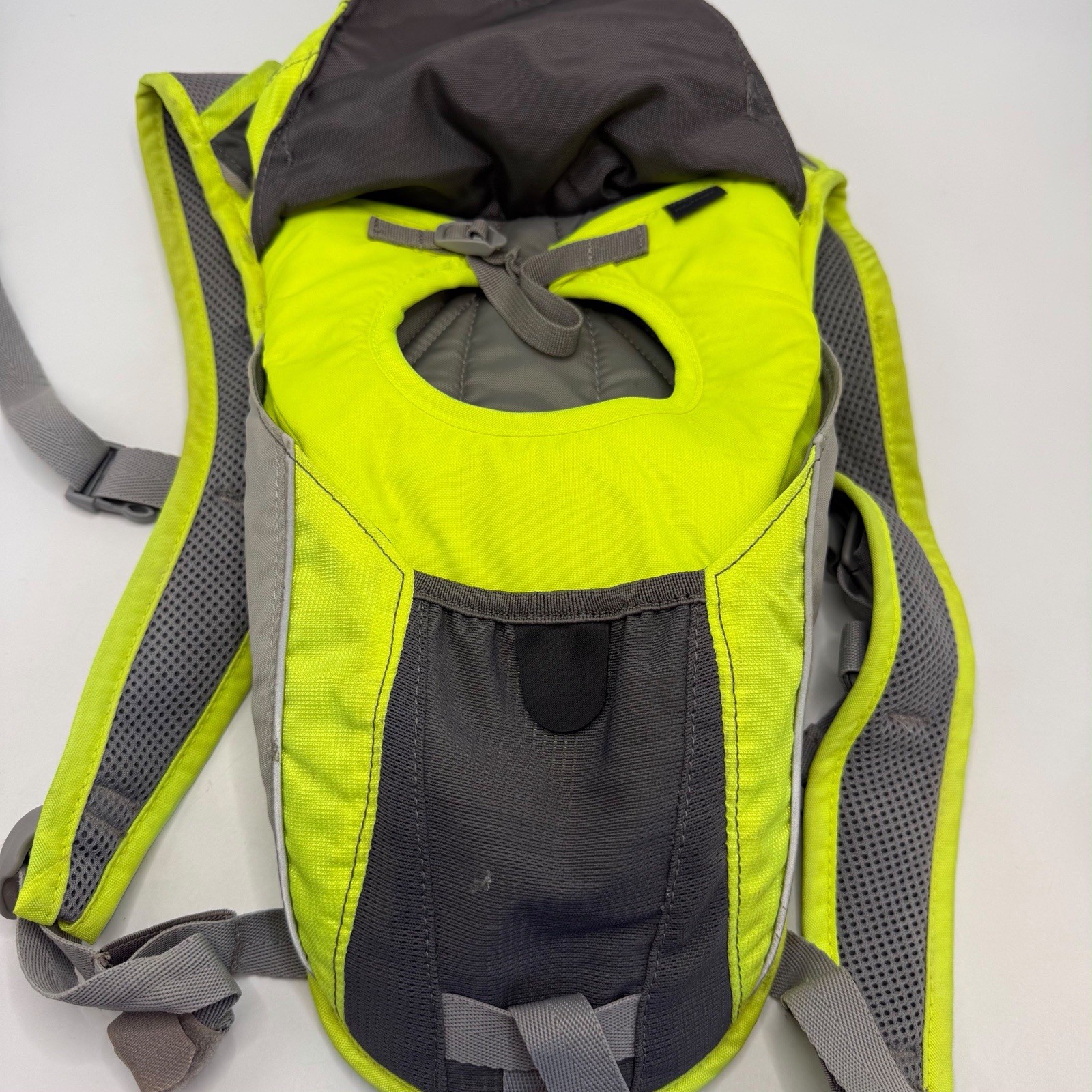 CamelBak Slipstream Hydration Backpack Hi Vis Yellow Gray No Bladder Pack