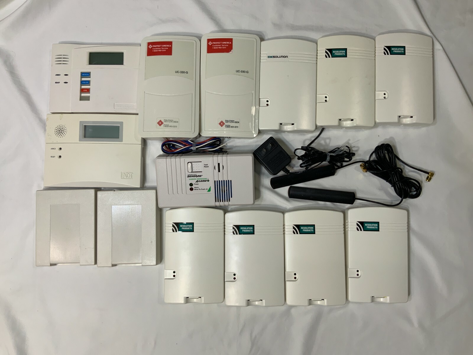Lot of 14 Alarm System Accessories Mixed Model #