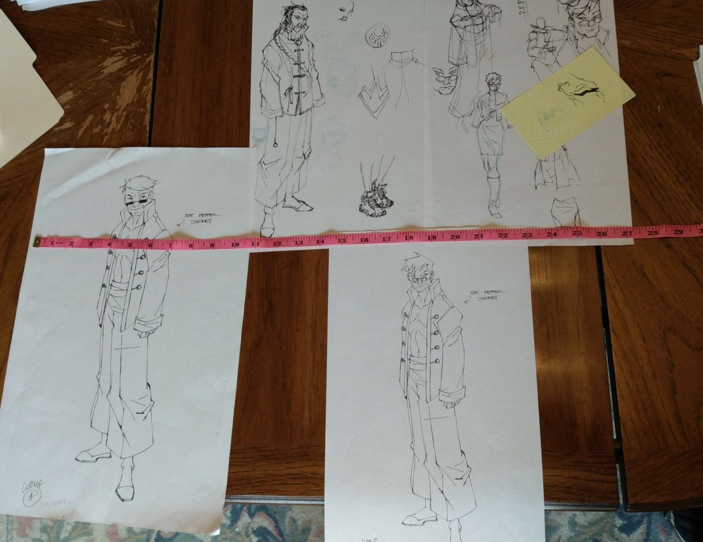 Marvel animation art MOVIE CONCEPT ART  Comics DOCTOR STRANGE DR. STRANGE WONG