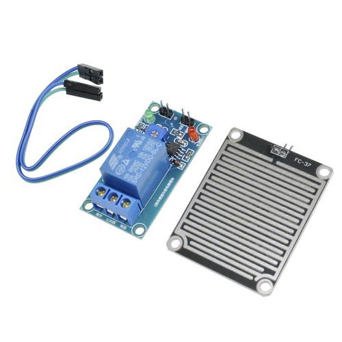 12V Raindrops Controller Module Rain sensor module Foliar Moisture M35