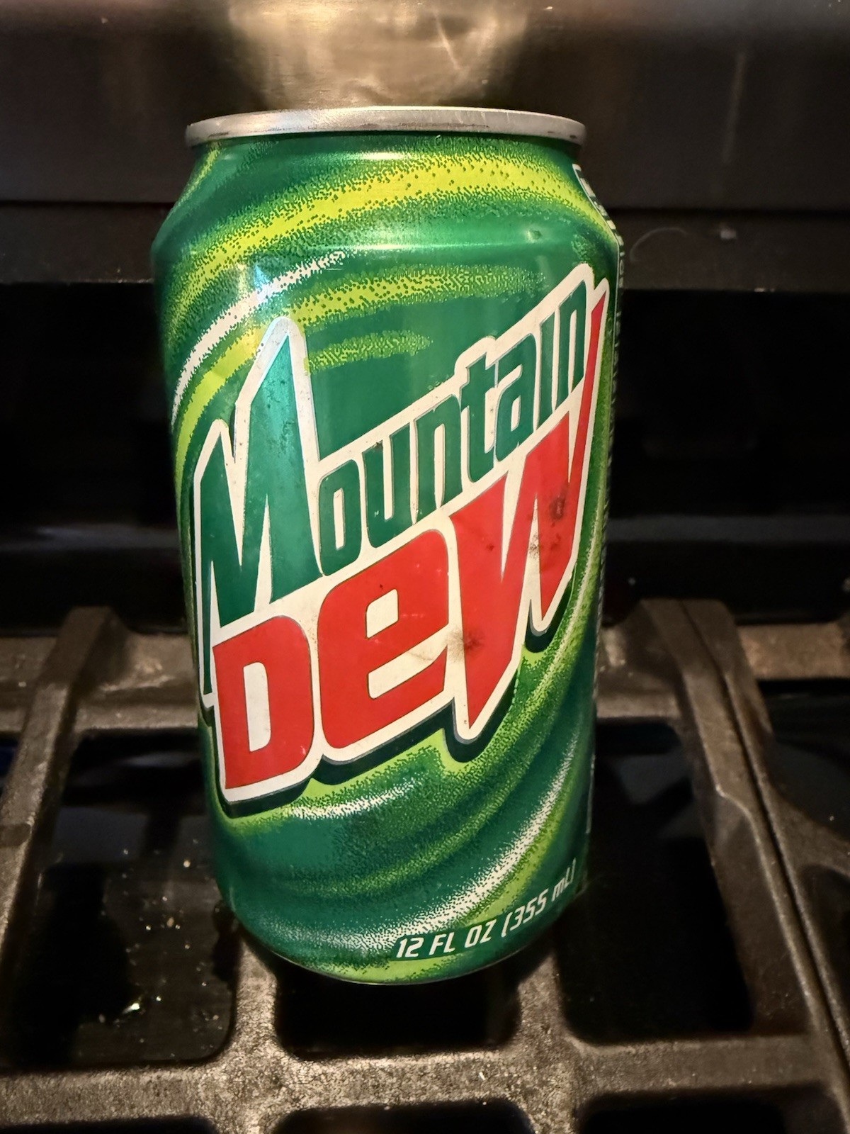 mountain dew can from usa