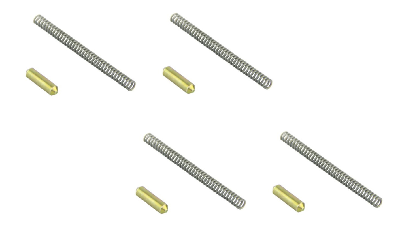 4 Pieces Pivot & Takedown Detent & Spring Replacement Kit 4 Pack USA Made