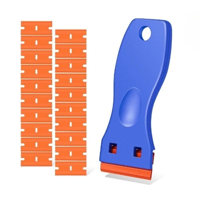 Plastic Scraper Tool Glass Window Cleaning Paint Removal Dirt Sticker Removal