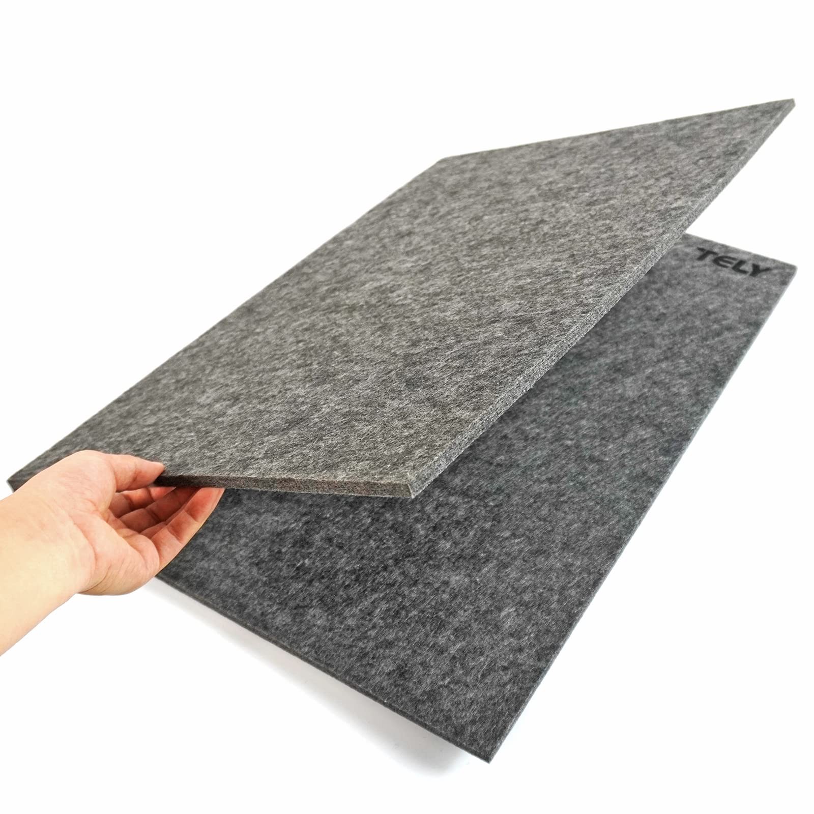 TELY Foldaway Puzzle Board Felt Mat for up to 1000 Pieces of Large, Black
