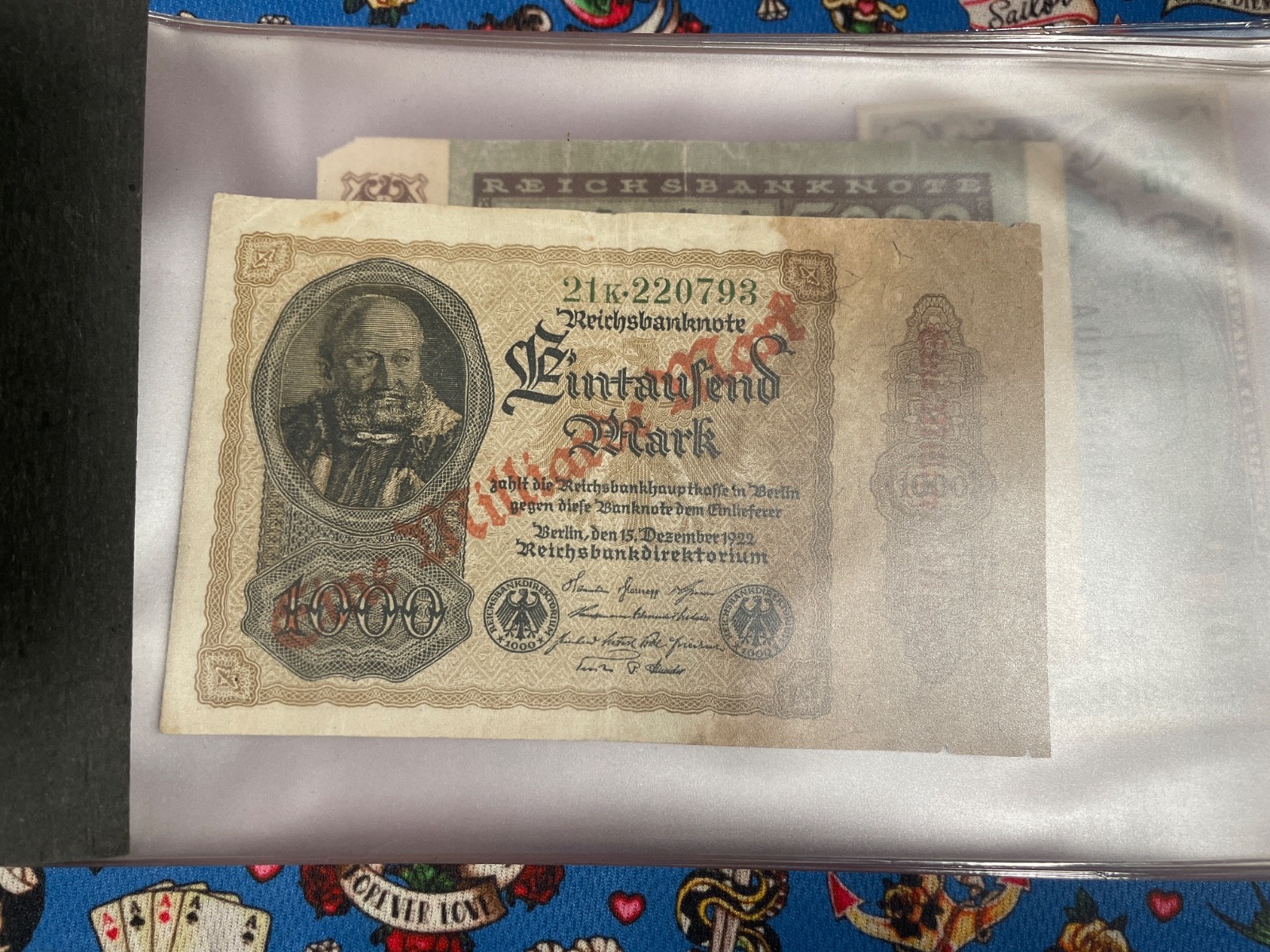 International World Currency Money Bills Lot With Binder