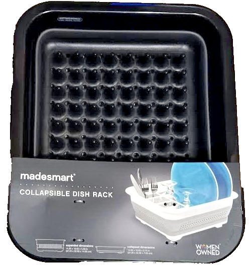madesmart Portable Collapsible Dish Drying Rack