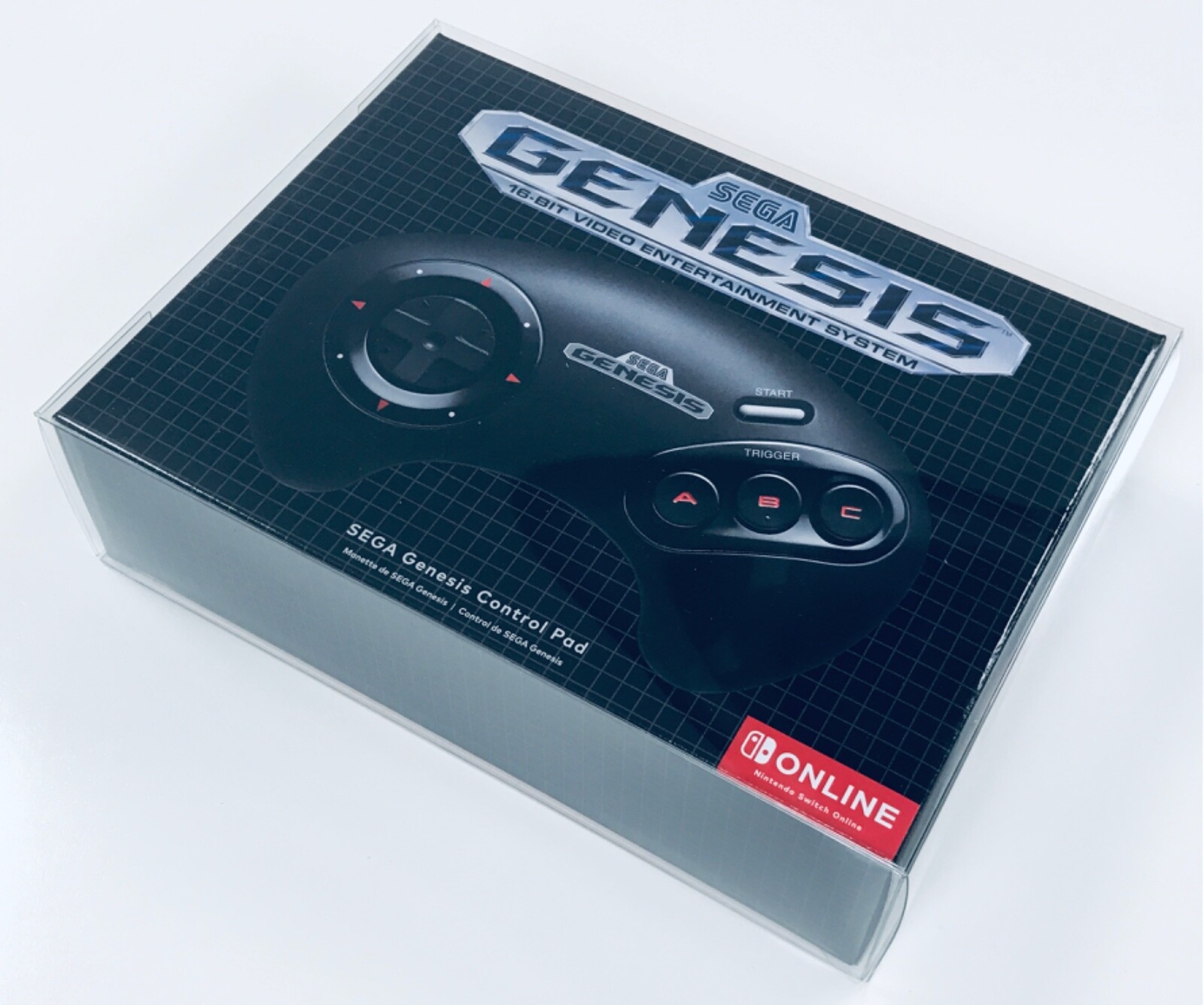 1 Box Protector SEGA GENESIS ONLINE Nintendo Switch Controller boxes Clear Case