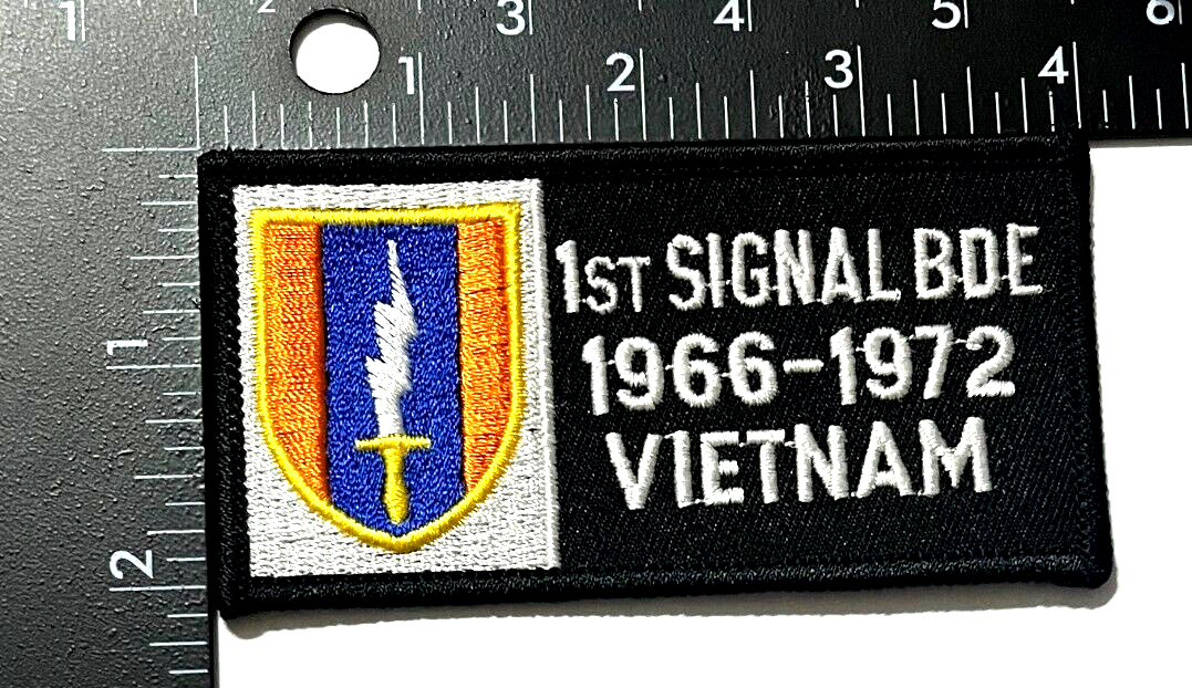 U.S. ARMY 1st SIGNAL BRIGADE 1966-1972 VIETNAM PATCH