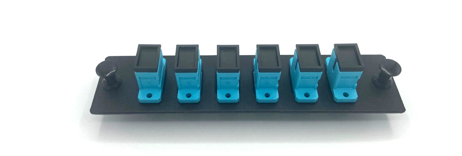 LGX Fiber Optic Adapter Panel, 6 SC Simplex Ports MM OM3 / OM4 10G