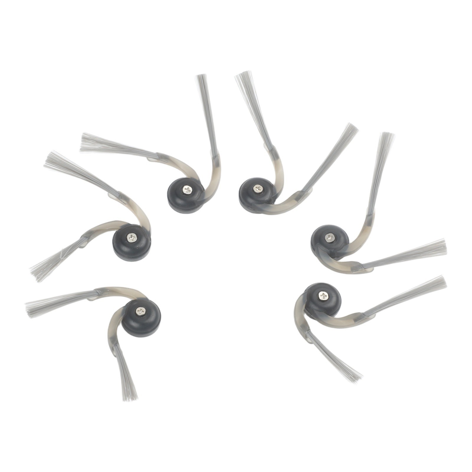 For Roborock QV35A/QV35S/Qrevo L Replacement Side Brushes 6pcs Nylon 92mm
