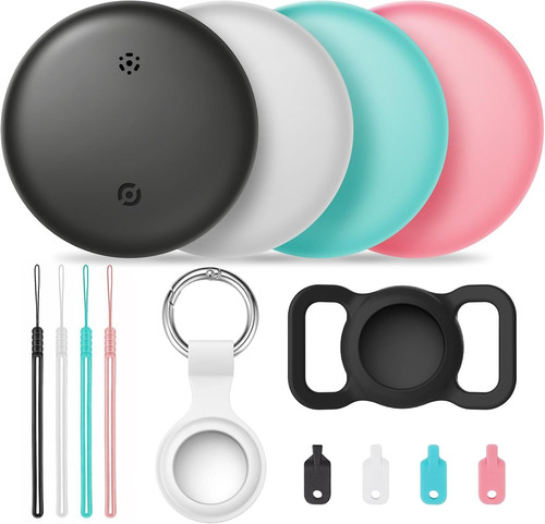 FIDECO Tracker Tag-4 Pack, Luggage for Suitcases, Bluetooth Tracker...
