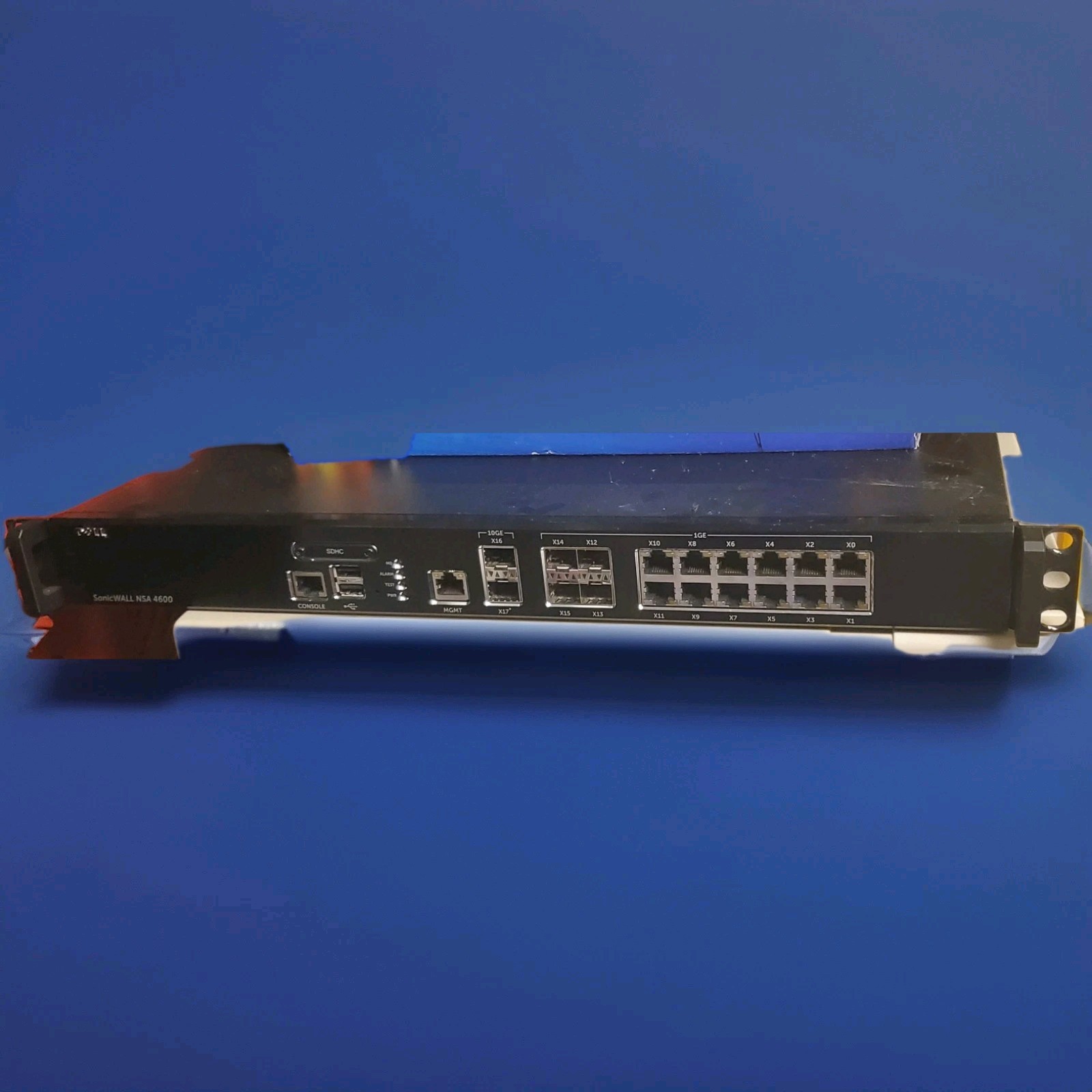SonicWall NSA 4600 10G Firewall / Security Appliance – 12 Port – Tested – Basic