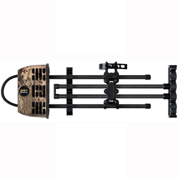 TightSpot Shift-Lock 5-Qty Quiver, Mossy Oak DNA, Aluminum & Carbon (TSQSL5DNA)