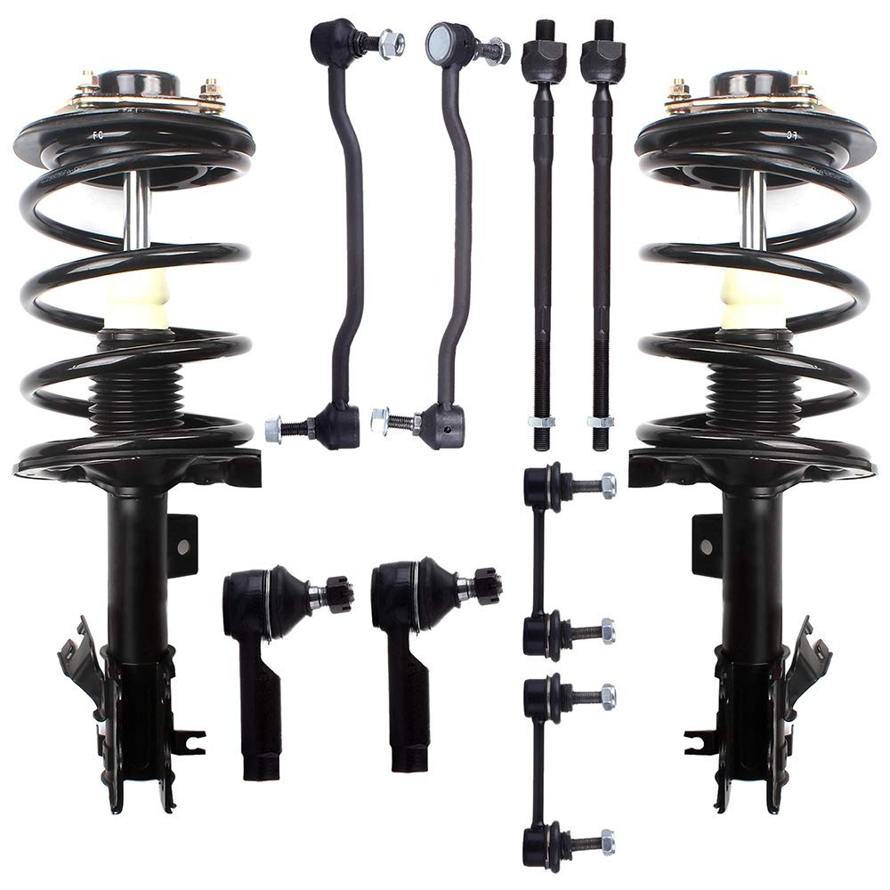 Front Strut Tie Rod End Sway Bar Links Kit 10 Pack 2004-2008 172241 172240