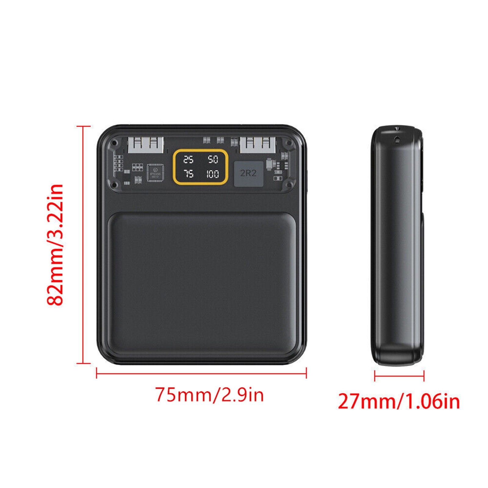 3x18650 Battery Charger Box Power Bank Holder DIY Shell Case Dual USB Shell