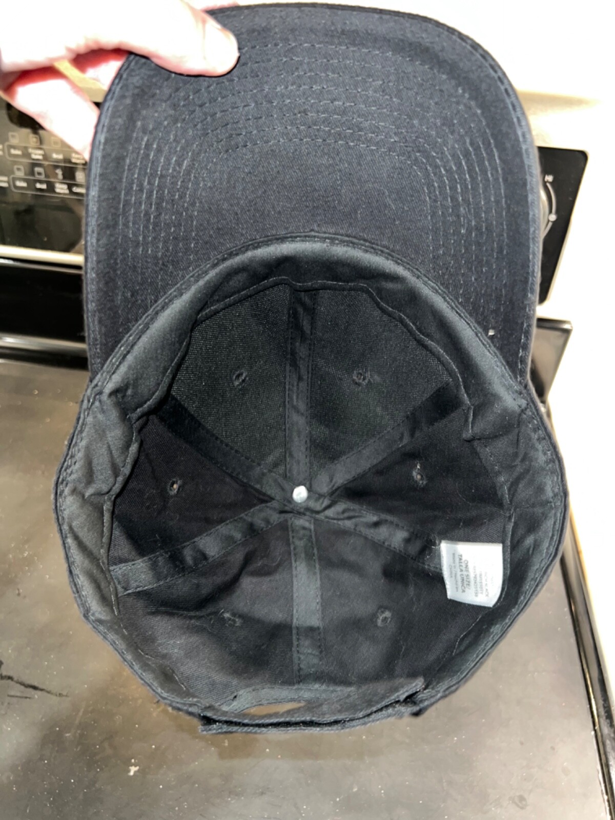 Black Hat Punisher on Front is white/blue ONSFA EUC