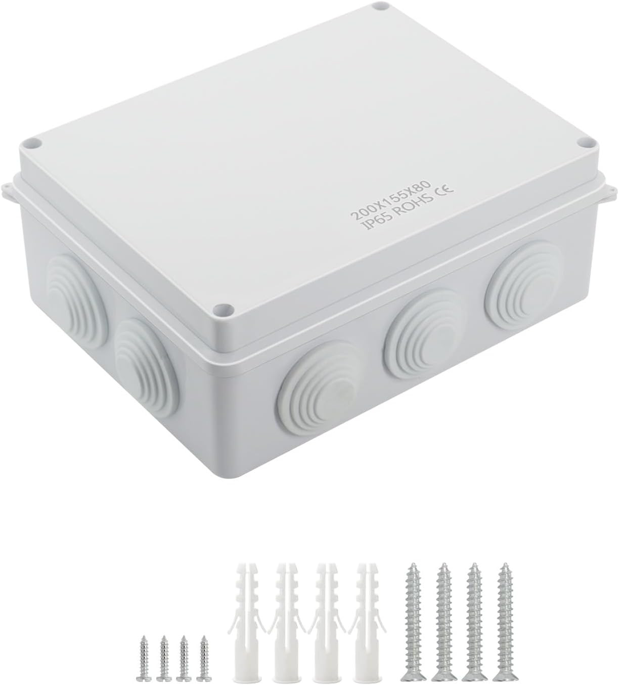 ABS Plastic Dustproof Waterproof IP65 Junction Box Universal Electrical Project