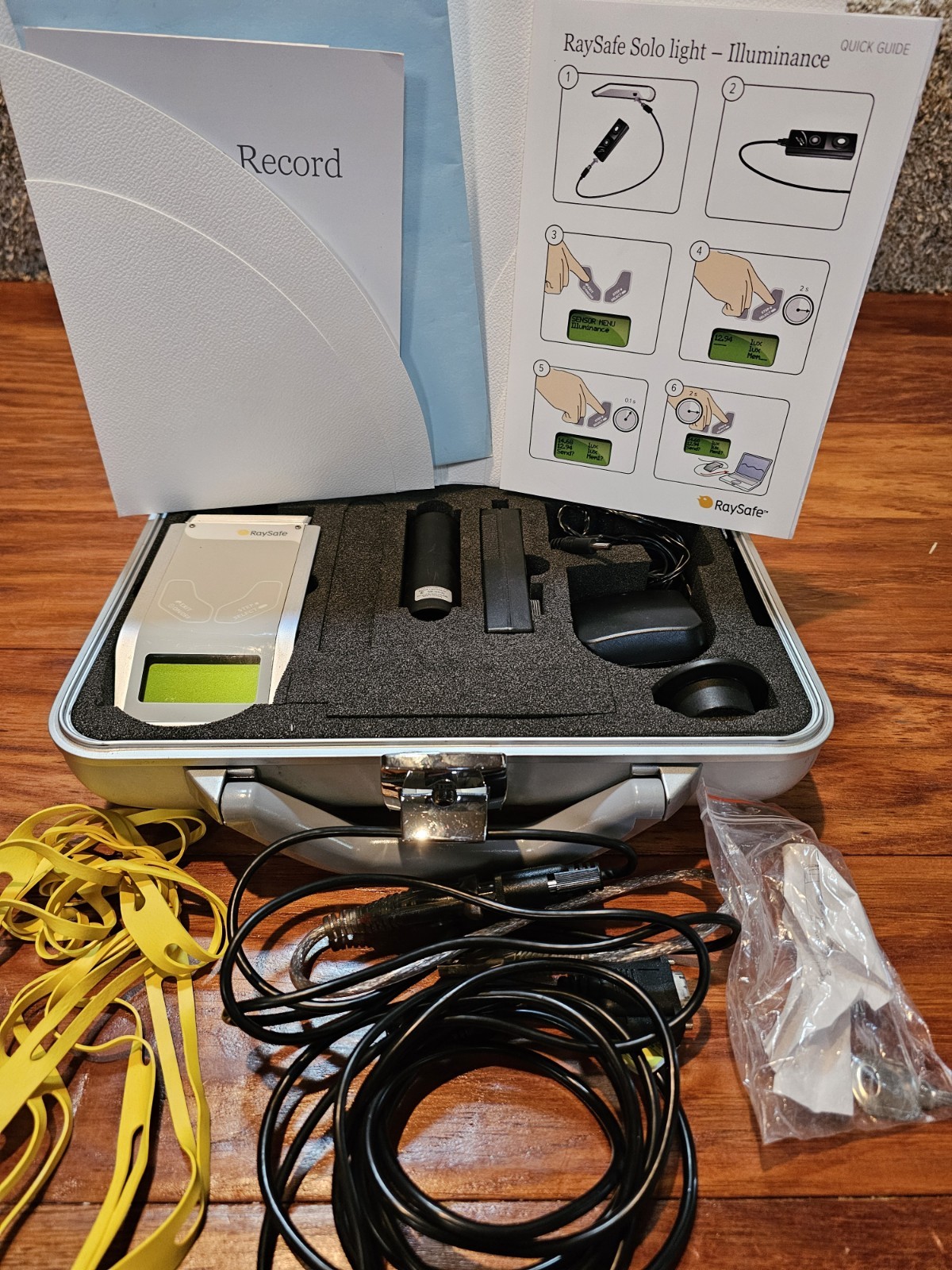 Unfors RaySafe 8221011-A Solo Base Unit W/ Light Probe/ Meter - Light Detector