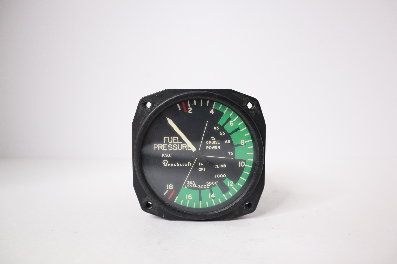 Garwin 22-869-012 Fuel Pressure Indicator Beechcraft Spec BMD-1001