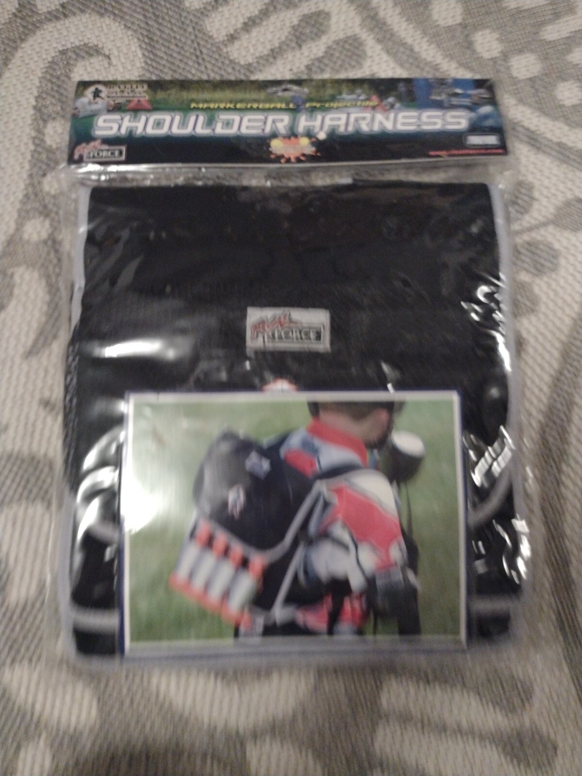 New Battle MAX Markerball Projectile Backpack Style Shoulder Harness Paint Ball