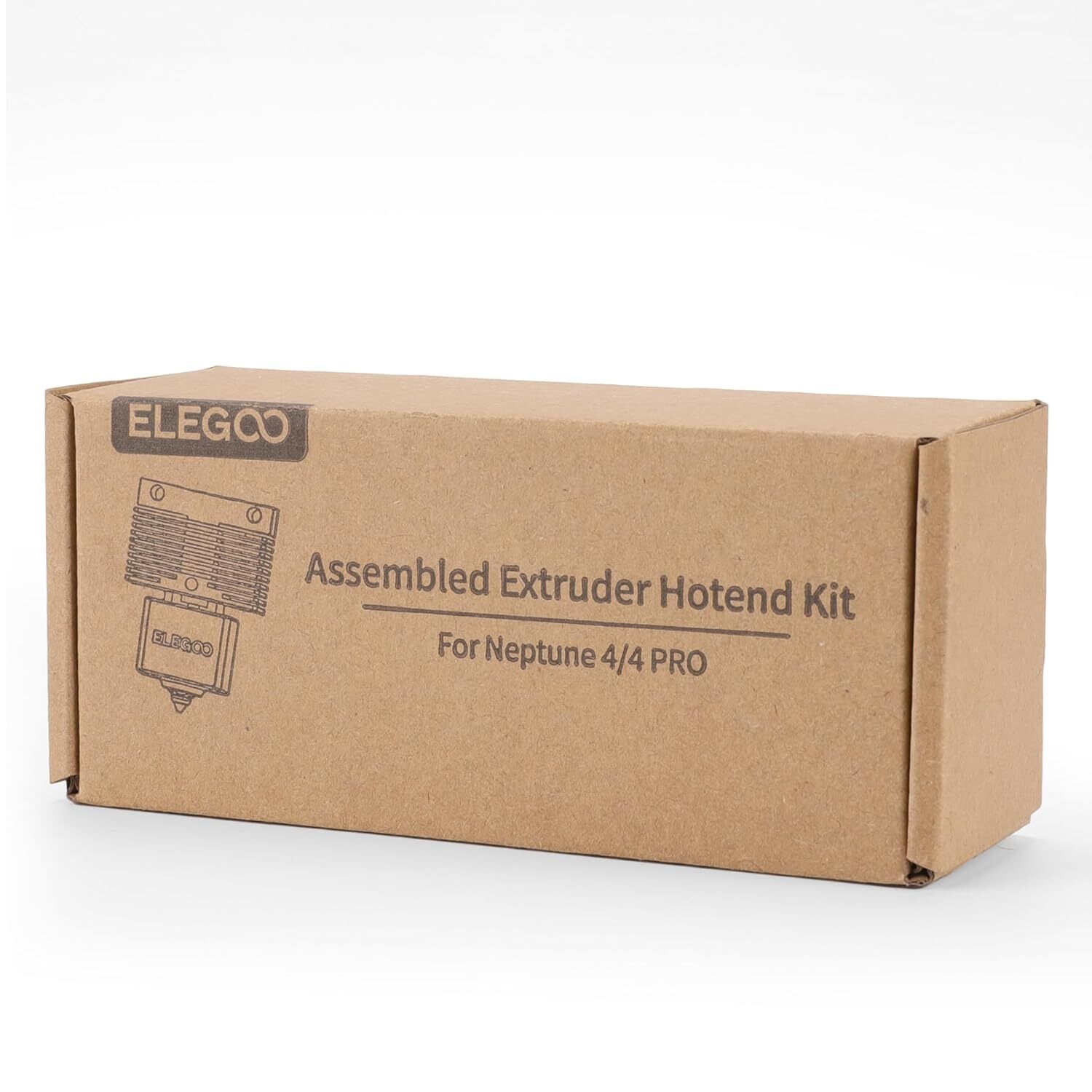 ELEGOO Hotend kit for Neptune 4/4 Pro 3D Printer Fully Assemble with Nozzle