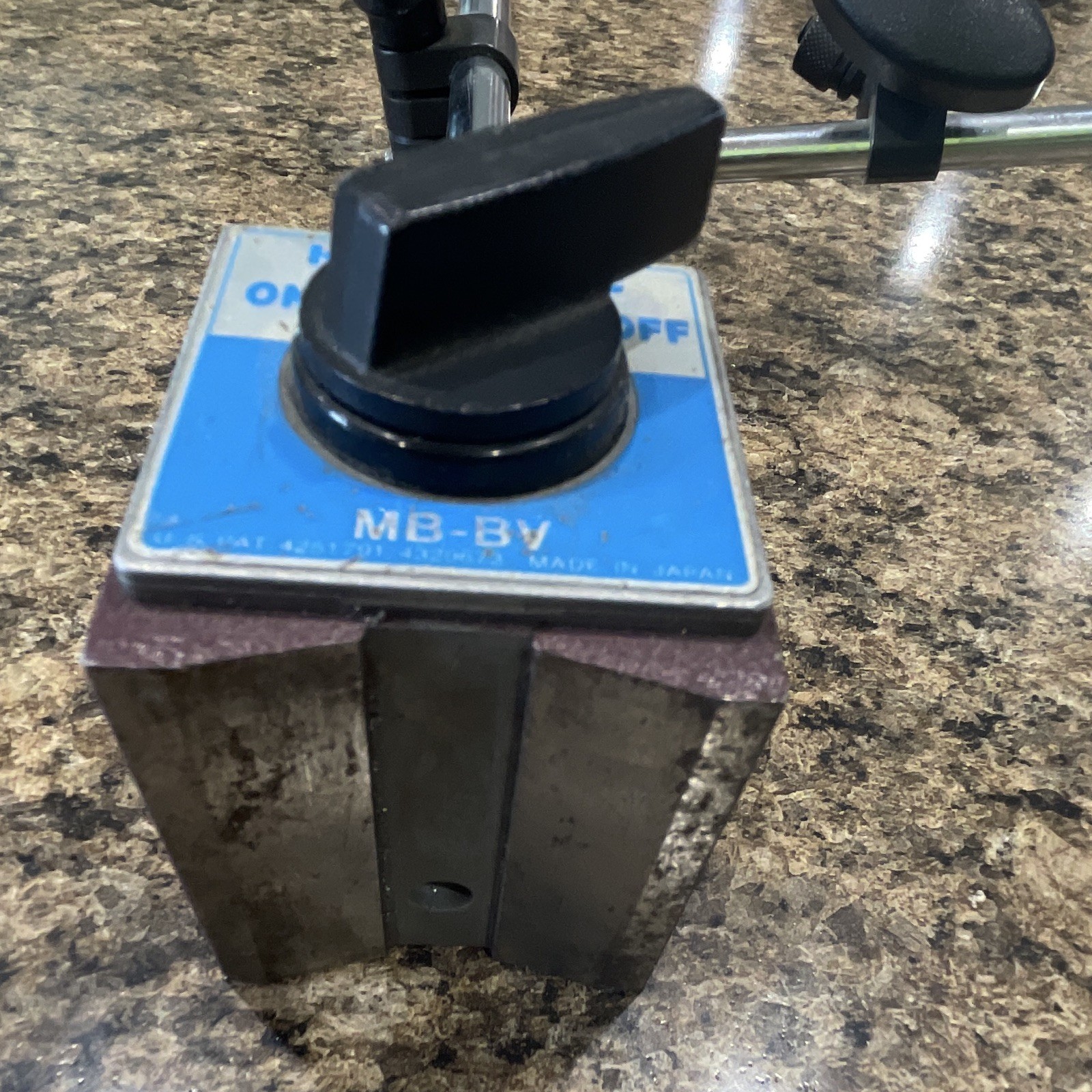 KANETEC MB-BV Magnetic Base Indicator Holder Stand w/ Adjustable Arm