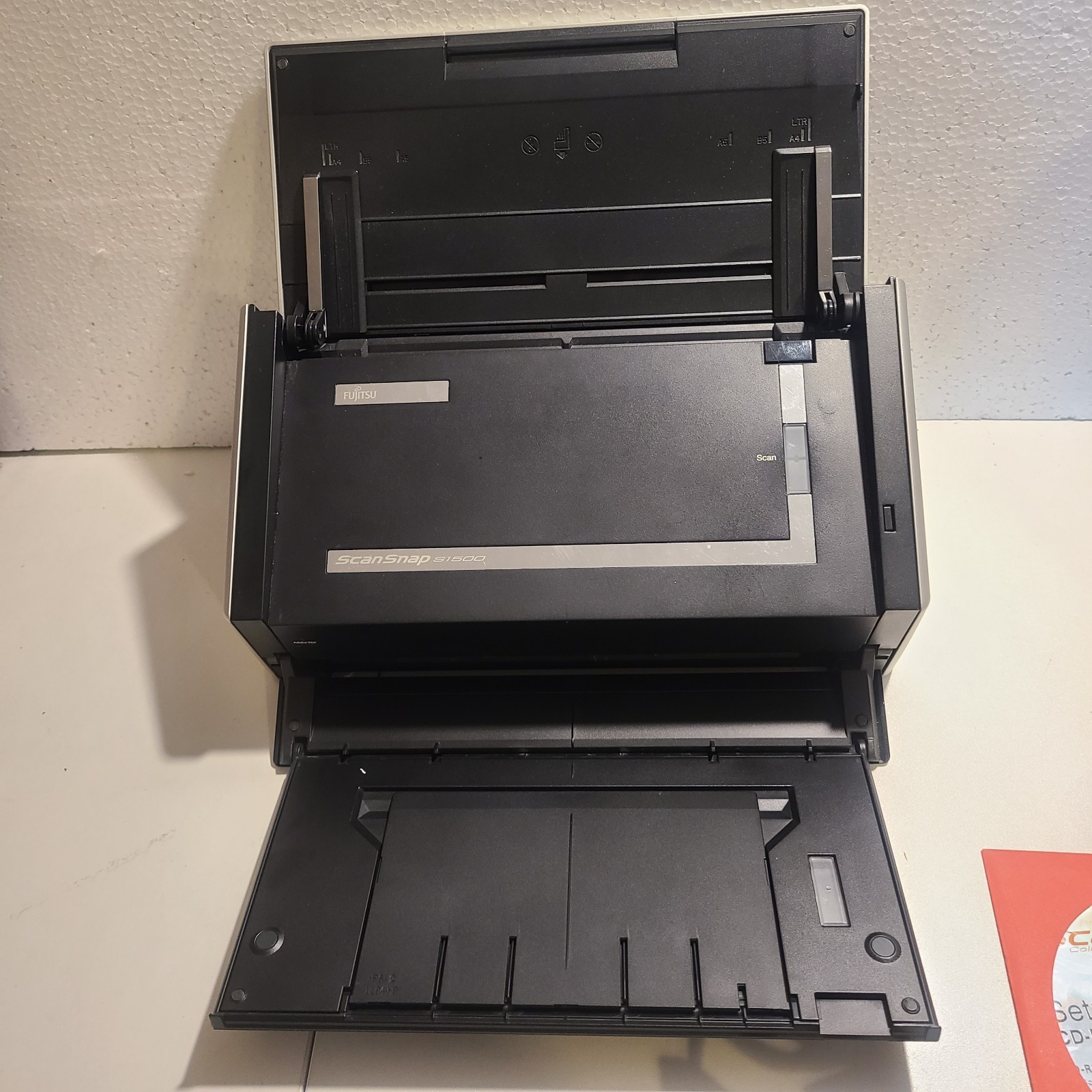 Fujitsu Scan Snap S1500 Sheetfed Duplex Color Document Scanner PA03586-B015