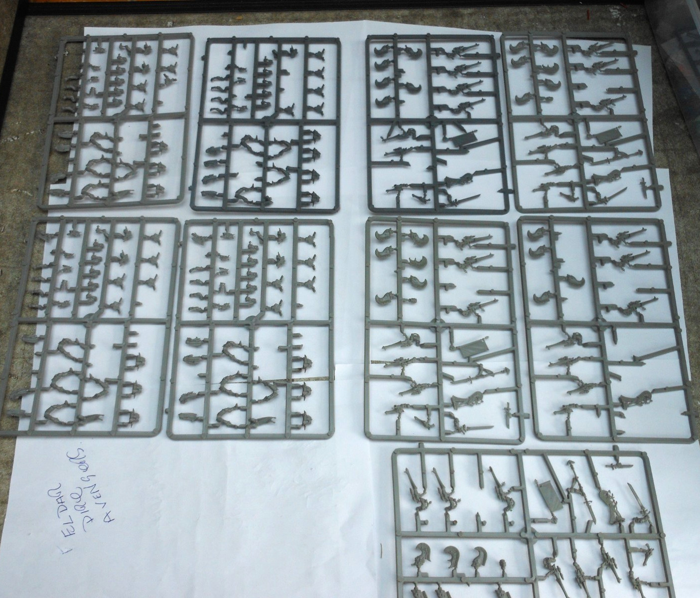 Warhammer 40k Eldar Dire Avengers Games Workshop Bits incomplete sprues