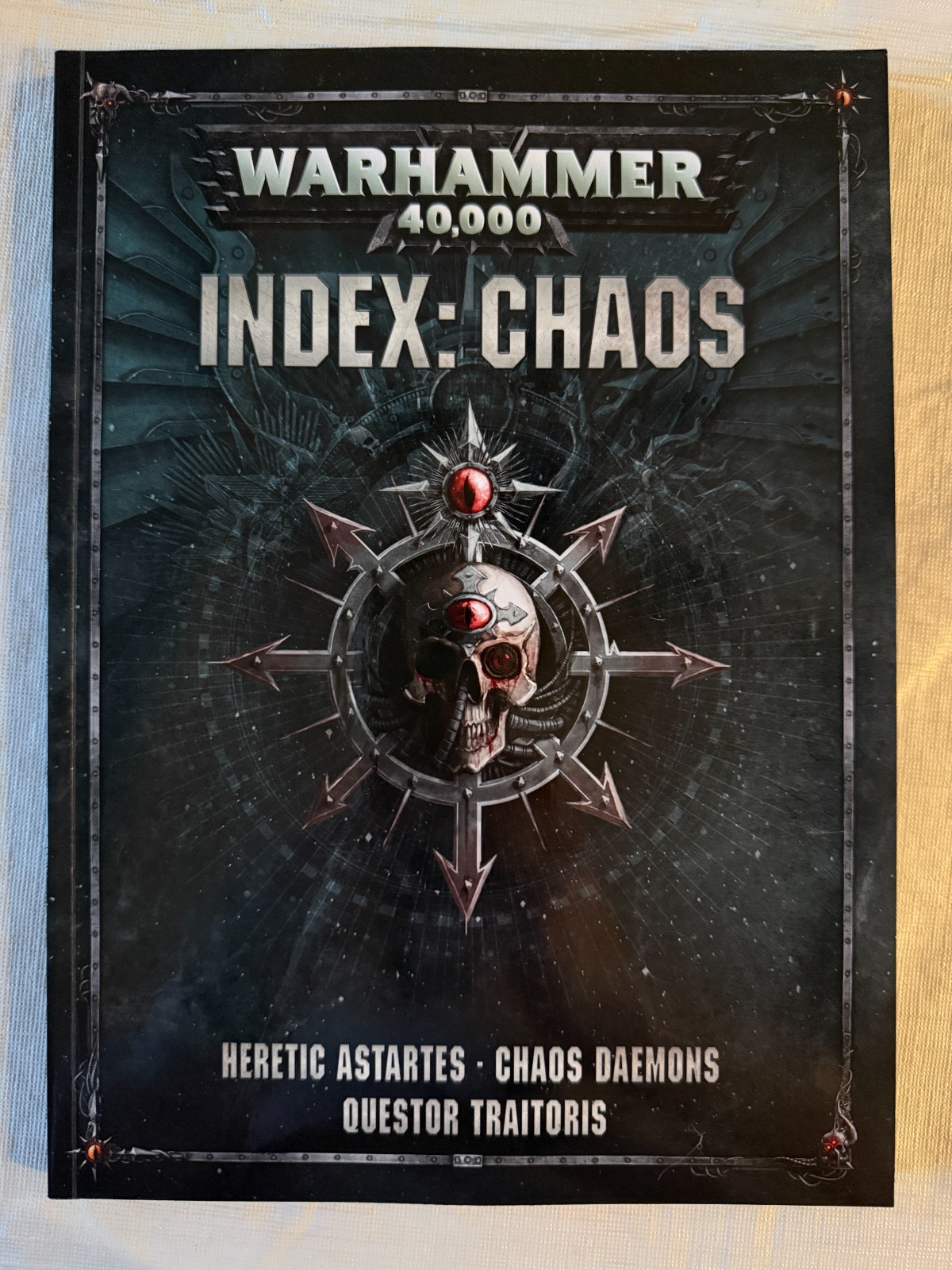 2017 Warhammer 40000 40K INDEX: CHAOS Daemons Citadel GW Games Workshop, PB NEW