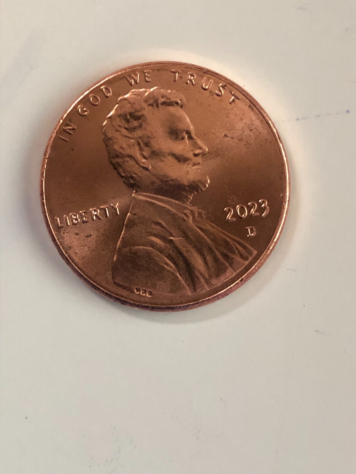 2023 United States AM One penny coin D