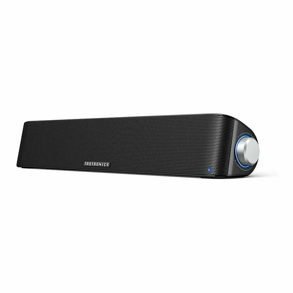 TaoTronics TT-SK028 Computer Speaker Bluetooth 5.0 Wireless PC Soundbar SB46