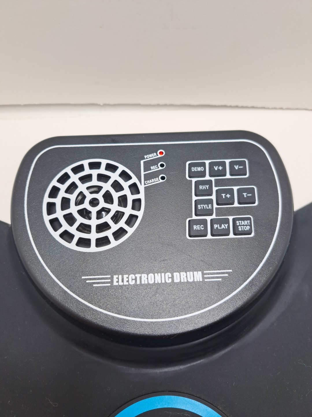 Electronic Drum Set 9 Drum Practice Pad with Headphone Jack Rollup Pad