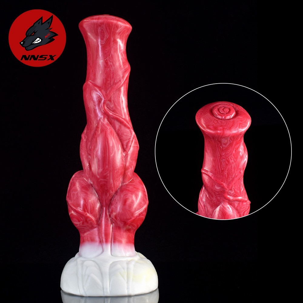 Large Knot Huge Fantasy Dildo Silicone Penis With Suction Cup Anal Plug Sex Toys