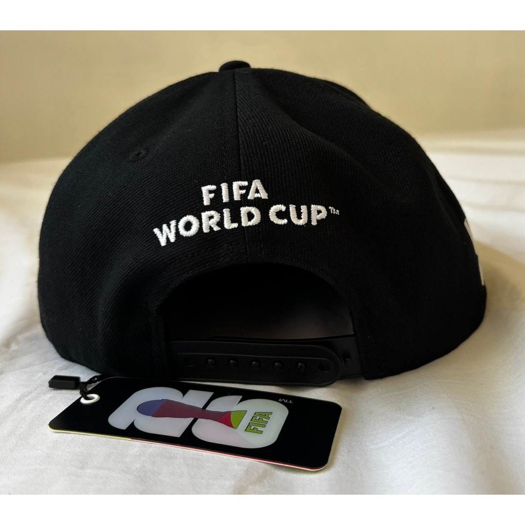 FIFA World Cup 2026 Black CANADA MEXICO USA Snapback Cap Official Licensed Hat